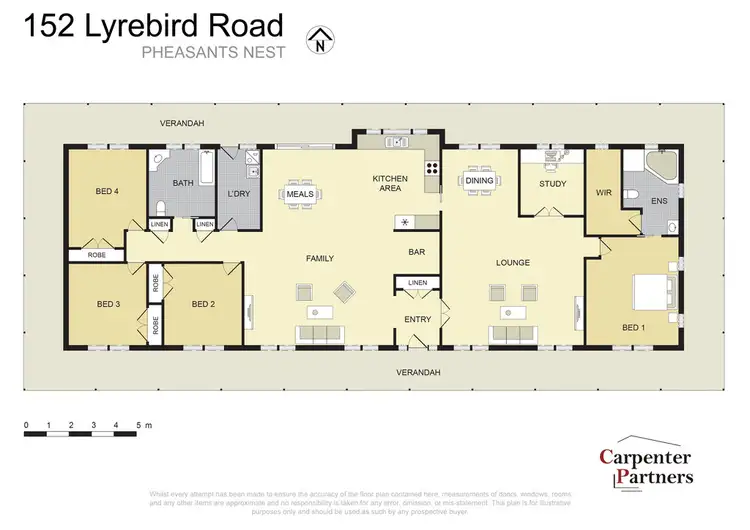 Floorplan of Homely house listing, 152 Lyrebird Road, Pheasants Nest NSW 2574