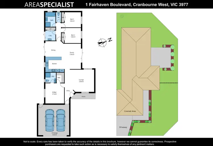 Floorplan of Homely house listing, 1 Fairhaven Boulevard, Cranbourne West VIC 3977