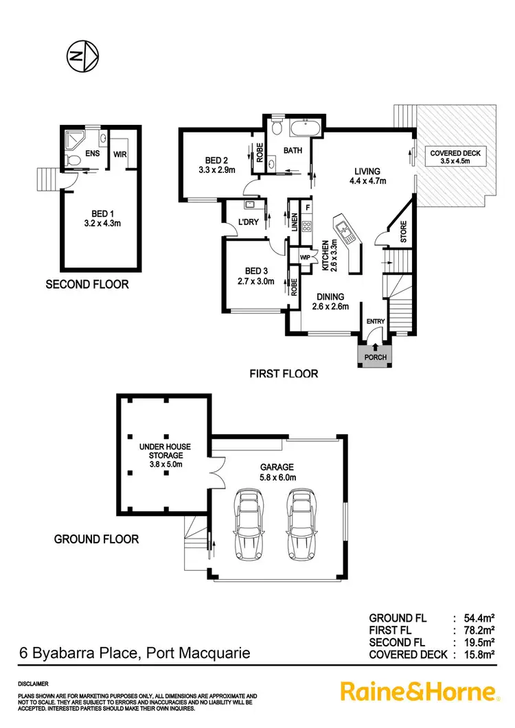 Floorplan of Homely house listing, 6 Byabarra Place, Port Macquarie NSW 2444