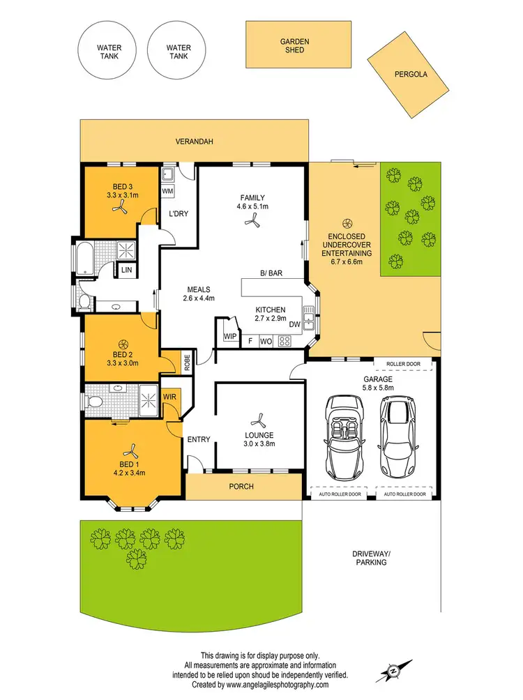 Floorplan of Homely house listing, 10 Heysen Parade, Hayborough SA 5211