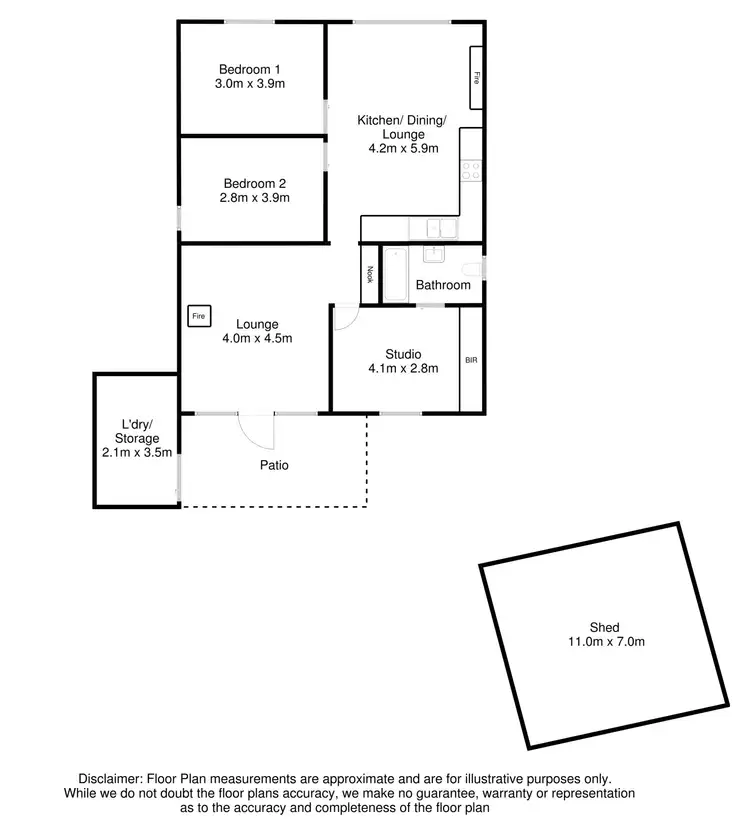 Floorplan of Homely house listing, 10 Unger Street, Blackfellows Caves SA 5291