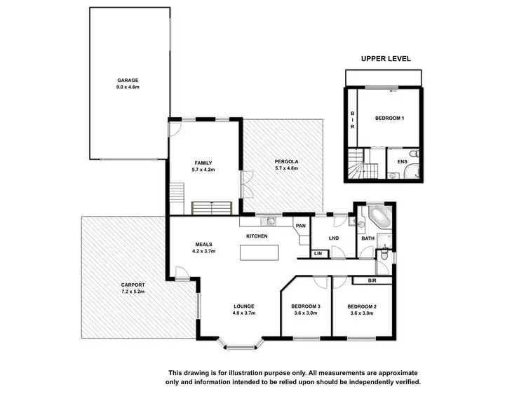 Floorplan of Homely house listing, 13 Sunset Drive, Mount Gambier SA 5290