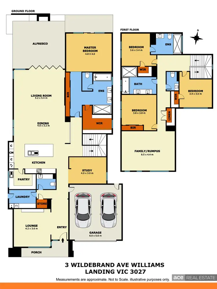 Floorplan of Homely house listing, 3 Wildebrand Avenue, Williams Landing VIC 3027