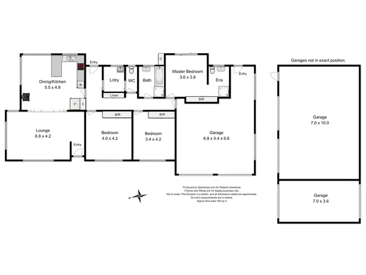 Floorplan of Homely rural property listing, 345 Wilmot Road, Forth TAS 7310