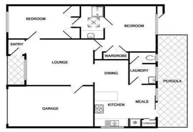 Floorplan of Homely unit listing, 8/26-32 Elmhurst Road, Bayswater North VIC 3153