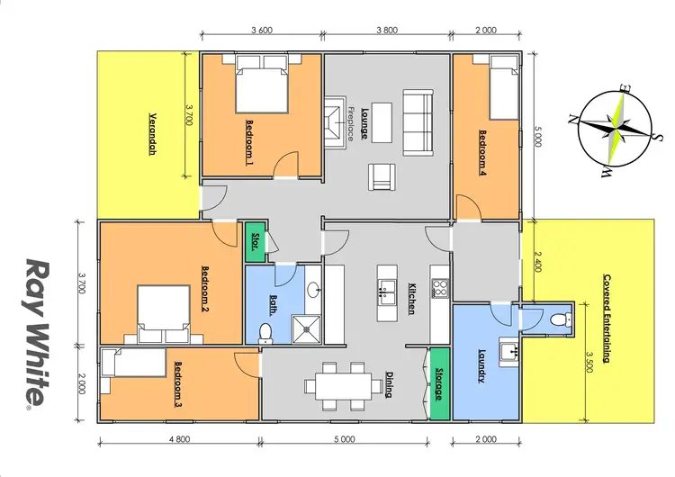 Floorplan of Homely house listing, 20 Beeton Parade, Taree NSW 2430