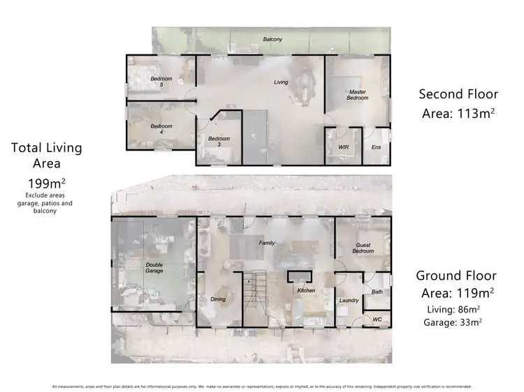 Floorplan of Homely house listing, 3 Pettit Place, Lesmurdie WA 6076