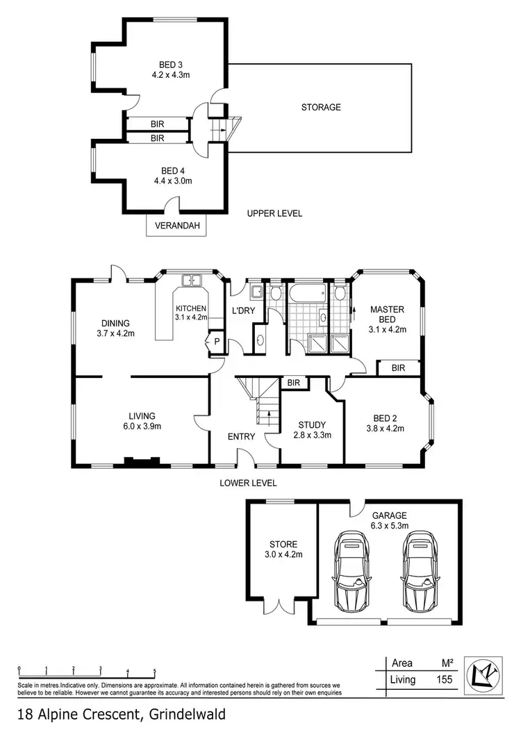 Floorplan of Homely house listing, 18 Alpine Crescent, Grindelwald TAS 7277