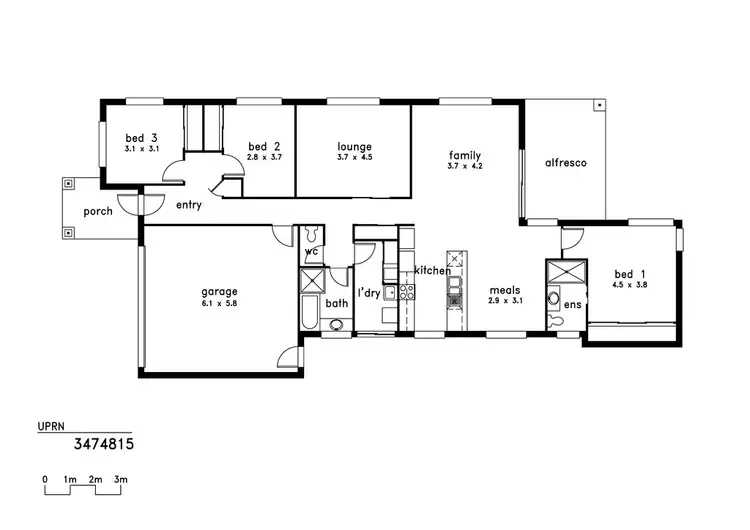 Floorplan of Homely house listing, 8 Crenshaw Street, North Lakes QLD 4509