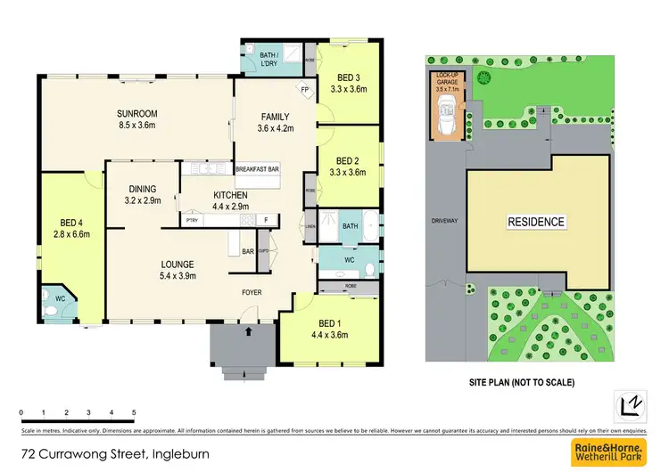 Floorplan of Homely house listing, 72 Currawong Street, Ingleburn NSW 2565