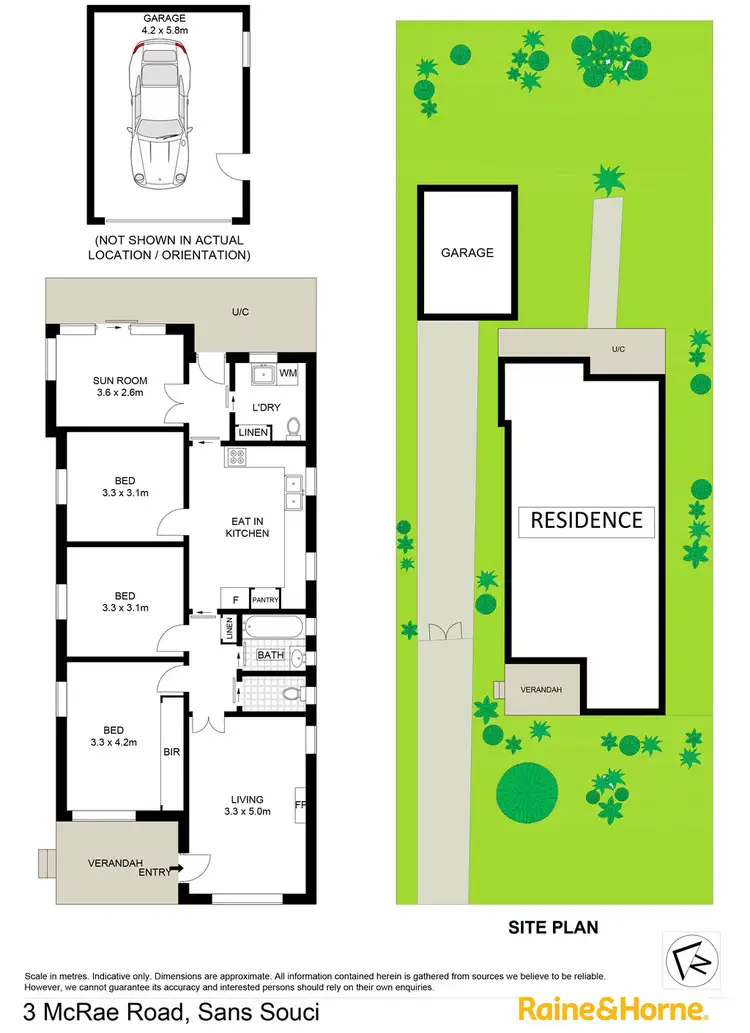 Floorplan of Homely house listing, 3 McRae Road, Sans Souci NSW 2219