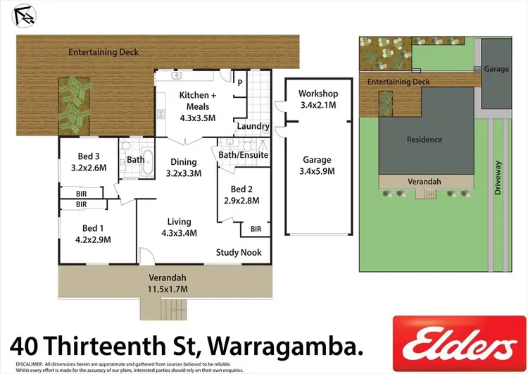 Floorplan of Homely house listing, 40 Thirteenth Street, Warragamba NSW 2752