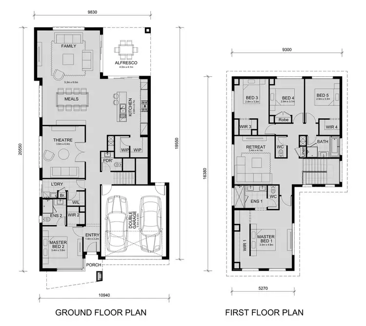 Floorplan of Homely house listing, 4 Faston Road, Kalkallo VIC 3064