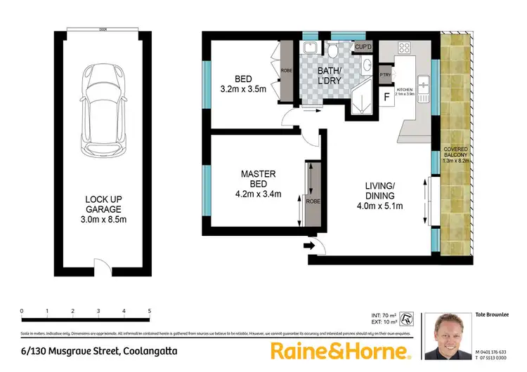 Floorplan of Homely unit listing, 6/130 Musgrave Street, Coolangatta QLD 4225
