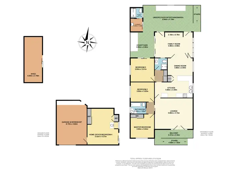 Floorplan of Homely house listing, 58 Ocean Street, Mount Saint Thomas NSW 2500