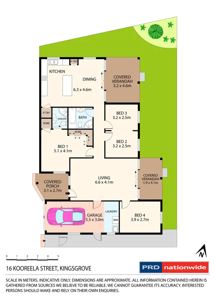 Floorplan of Homely house listing, 16A Kooreela Street, Kingsgrove NSW 2208