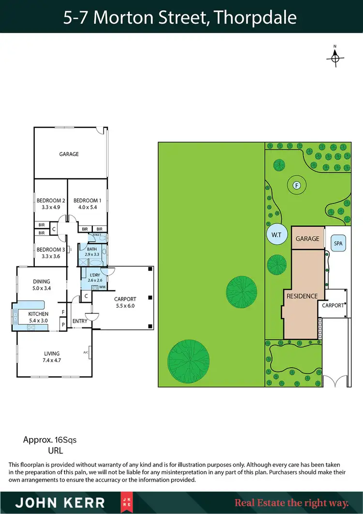 Floorplan of Homely house listing, 5 - 7 Morton, Thorpdale VIC 3835