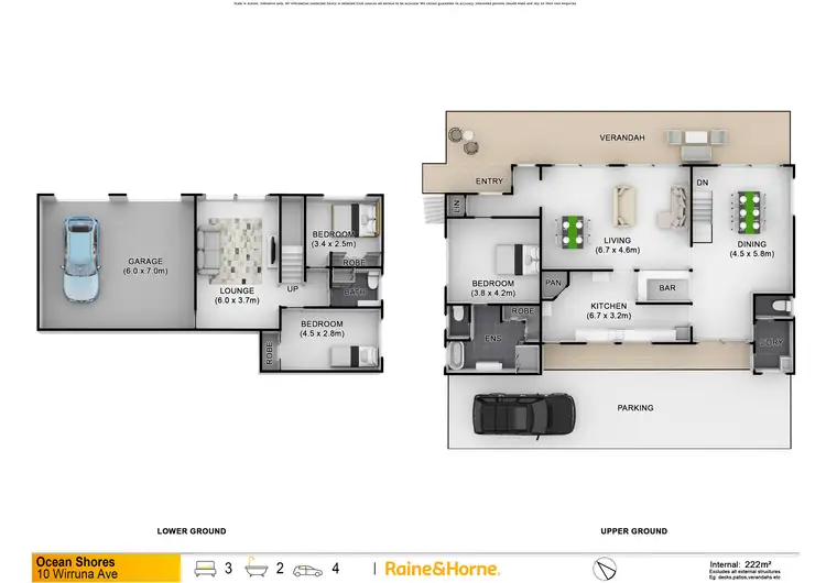 Floorplan of Homely house listing, 10 Wirruna Avenue, Ocean Shores NSW 2483