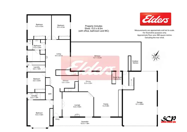 Floorplan of Homely house listing, 32 The Outlook Road, Surfside NSW 2536