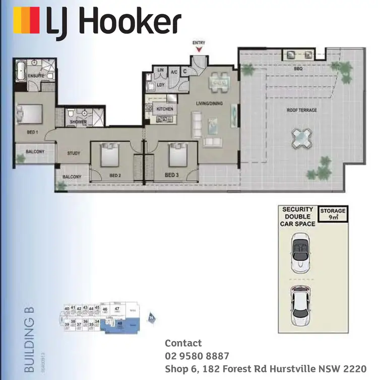 Floorplan of Homely apartment listing, 48/13 Potter Street, Waterloo NSW 2017