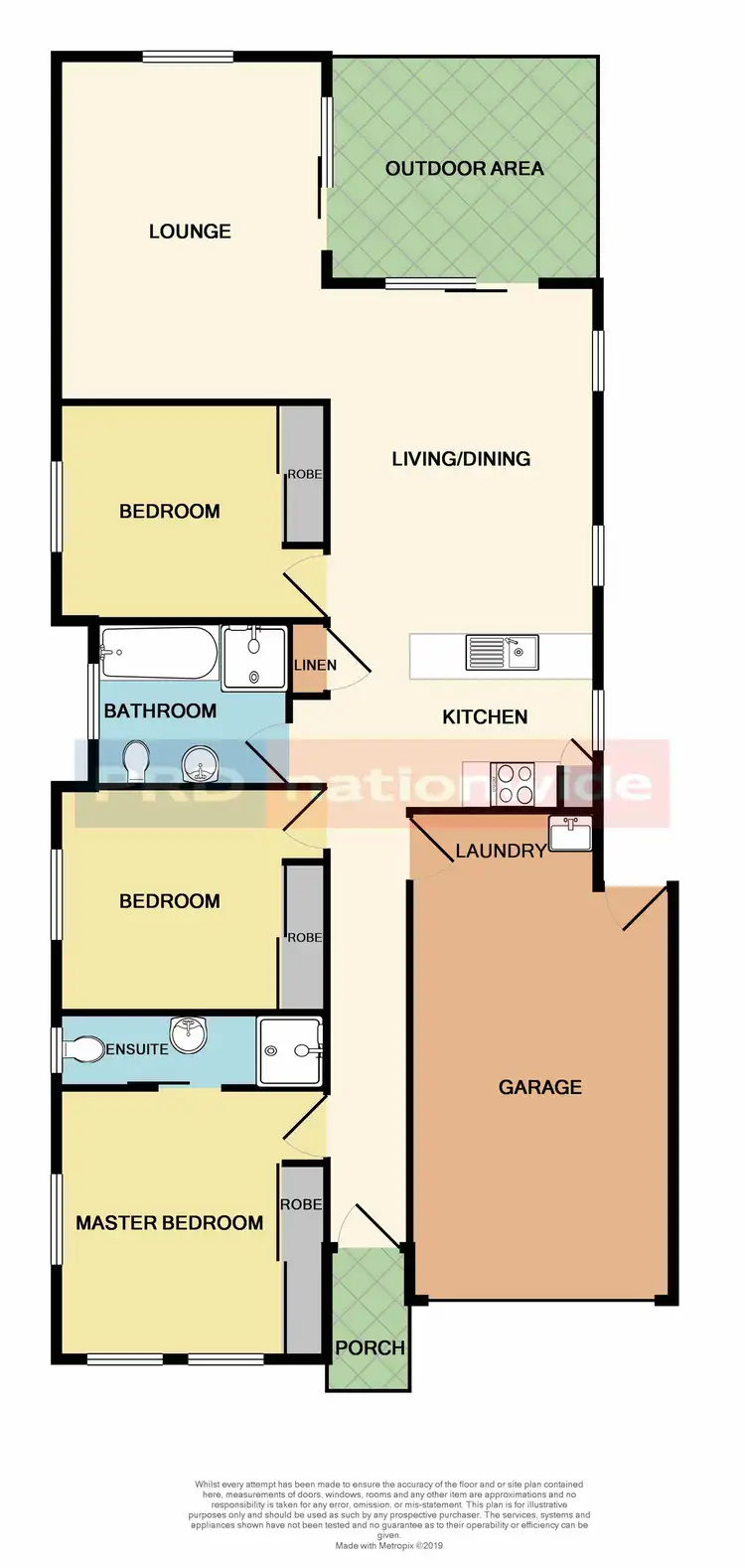 Floorplan of Homely house listing, 23 Ashton Drive, Heddon Greta NSW 2321