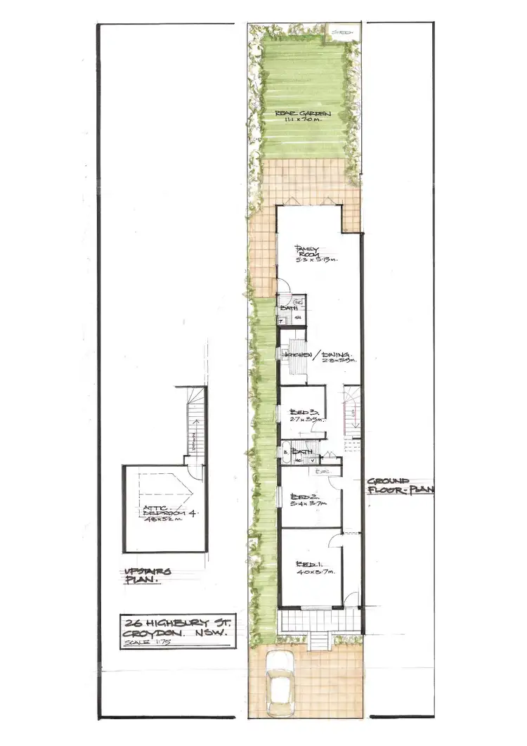 Floorplan of Homely house listing, 26 Highbury Street, Croydon NSW 2132