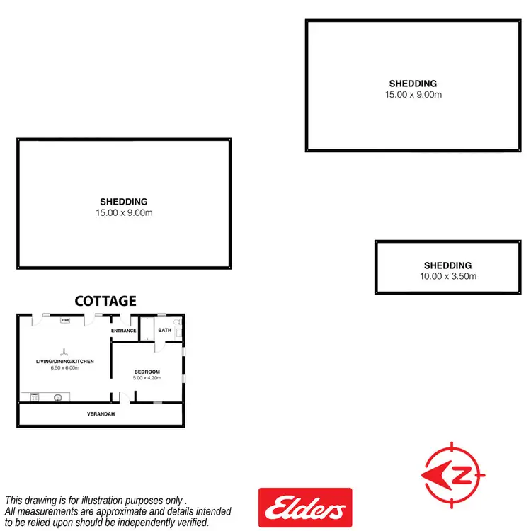Floorplan of Homely rural property listing, 643 Springmount Road, Inman Valley SA 5211