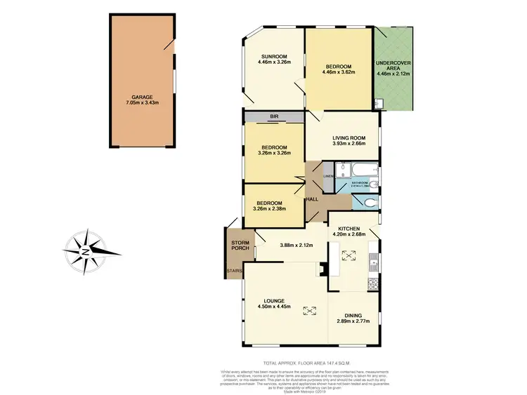 Floorplan of Homely house listing, 24 Wollonyuh Crescent, Horsley NSW 2530