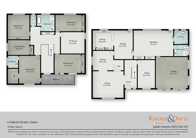 Floorplan of Homely house listing, 4 Nakula Street, Gaven QLD 4211