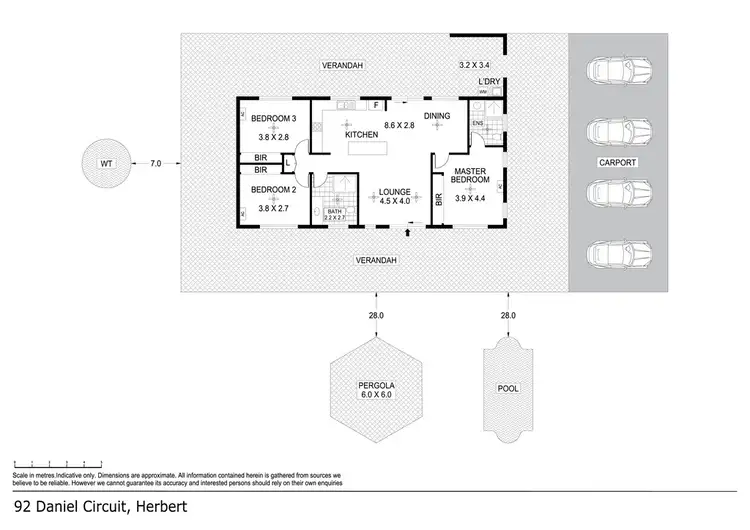 Floorplan of Homely house listing, 92 Daniel Circuit, Herbert NT 836