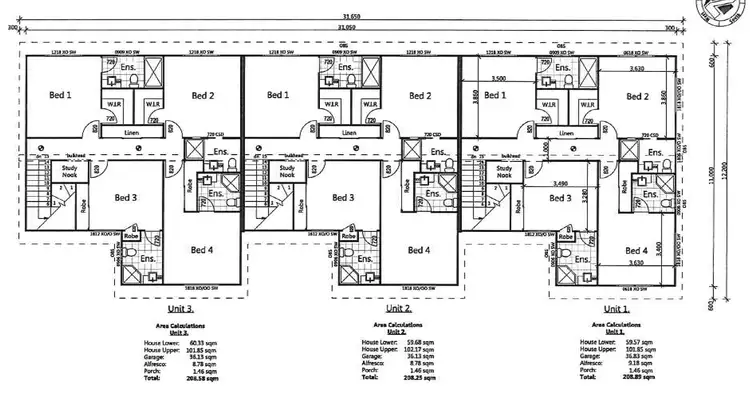 Floorplan of Homely townhouse listing, 3/20 Makybe Diva Drive, Ooralea QLD 4740