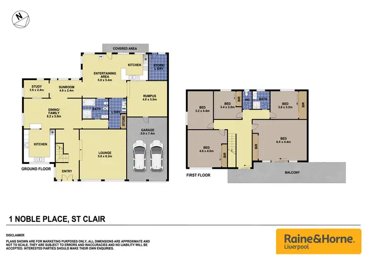Floorplan of Homely house listing, 1 Noble Place, St Clair NSW 2759