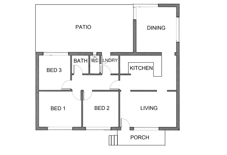 Floorplan of Homely house listing, 5 Dolan Street, Willagee WA 6156