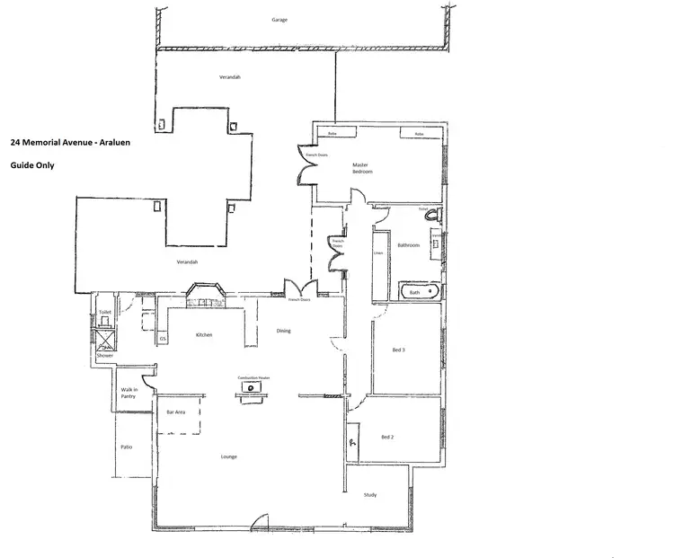 Floorplan of Homely house listing, 24 Memorial Avenue, Araluen NT 870