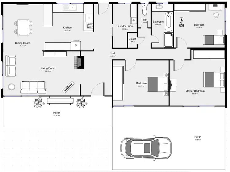 Floorplan of Homely house listing, 7 Brentwood Avenue, Mildura VIC 3500