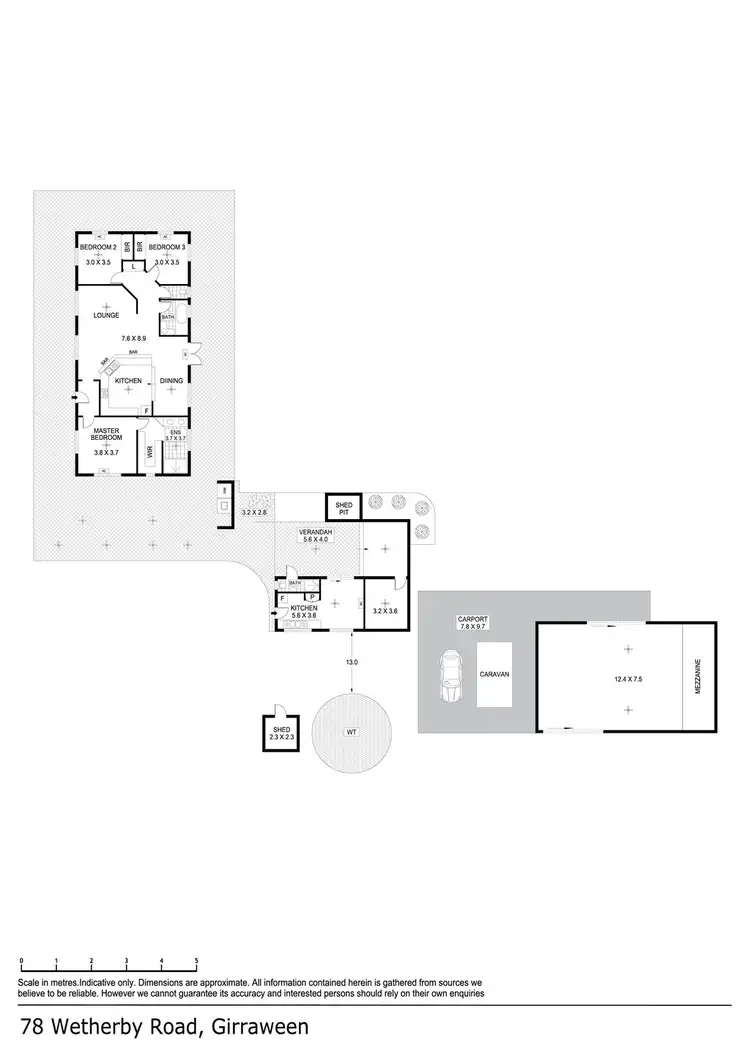 Floorplan of Homely house listing, 78 Wetherby Road, Girraween NT 836