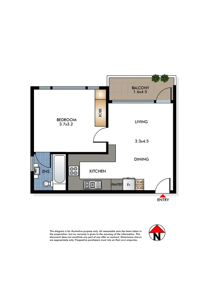 Floorplan of Homely apartment listing, 6/29 Darling Street, Bronte NSW 2024