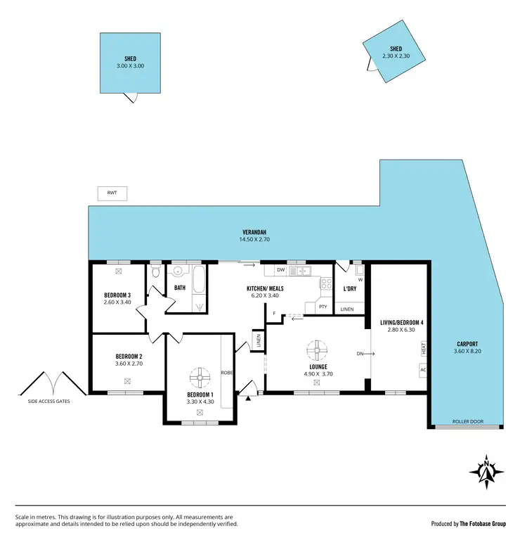 Floorplan of Homely house listing, 27 Ashton Rise, Huntfield Heights SA 5163