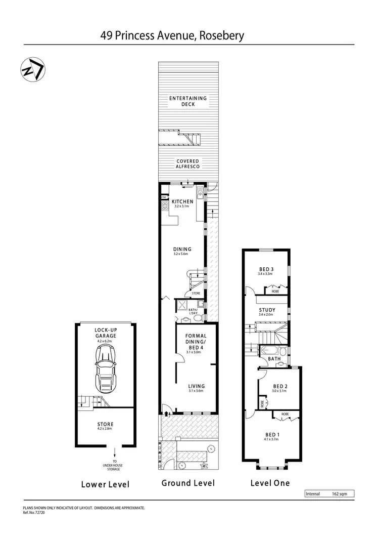 Floorplan of Homely house listing, 49 Princess Avenue, Rosebery NSW 2018