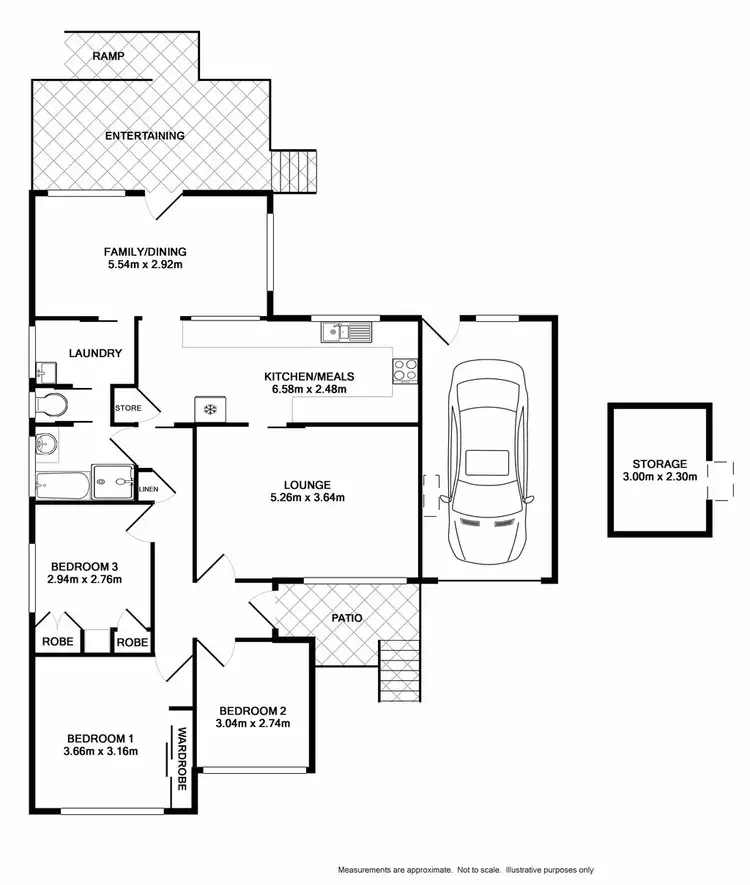 Floorplan of Homely house listing, 5 Barcoo Avenue, Leumeah NSW 2560
