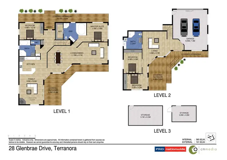 Floorplan of Homely house listing, 28 Glenbrae Dr, Terranora NSW 2486