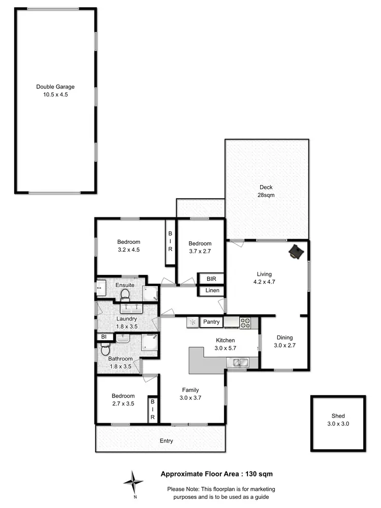 Floorplan of Homely house listing, 13 Meethenar Street, Carlton TAS 7173