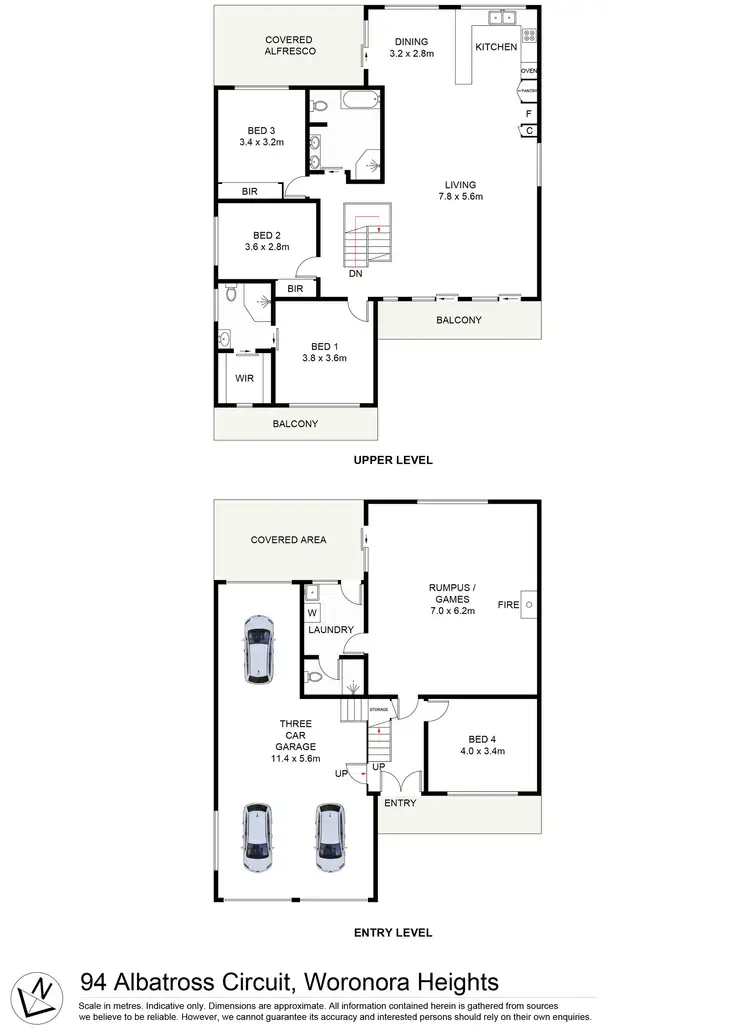 Floorplan of Homely house listing, 94 Albatross Circuit, Woronora Heights NSW 2233