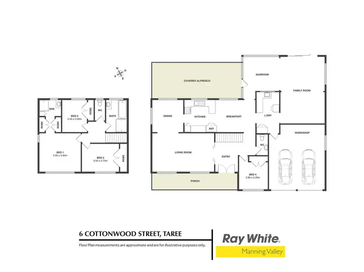 Floorplan of Homely house listing, 6 Cottonwood Street, Taree NSW 2430