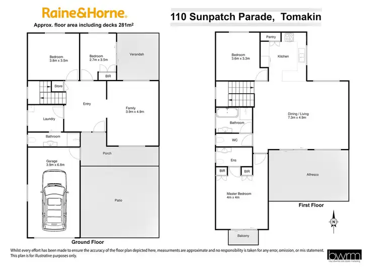 Floorplan of Homely house listing, 110 Sunpatch Parade, Tomakin NSW 2537