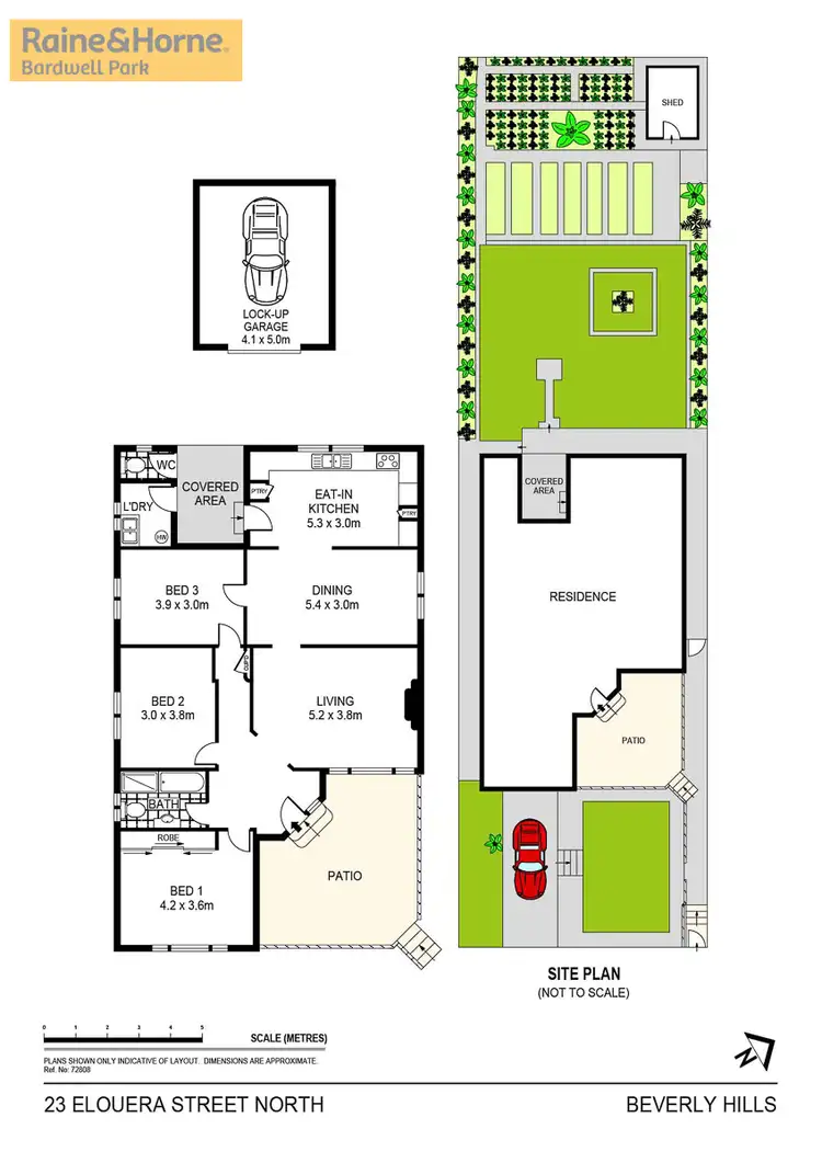 Floorplan of Homely house listing, 23 Elouera Street North, Beverly Hills NSW 2209