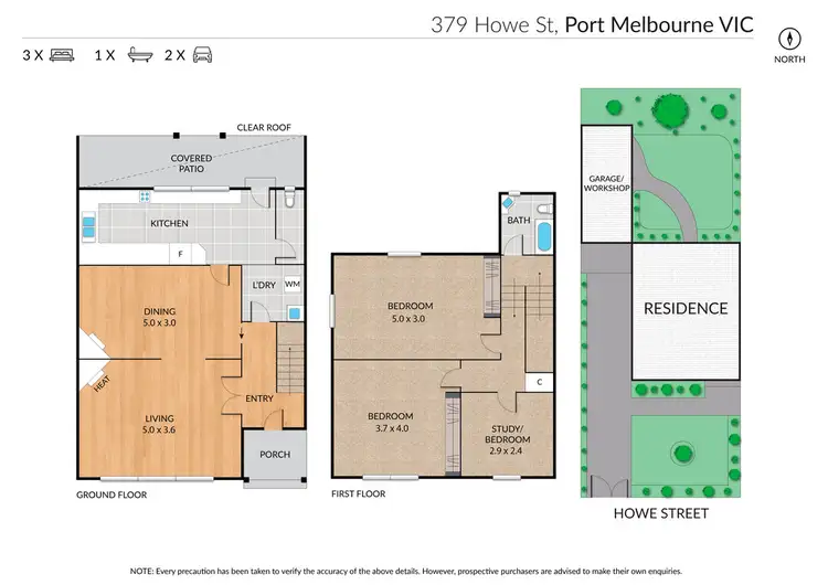 Floorplan of Homely house listing, 379 Howe Parade, Port Melbourne VIC 3207