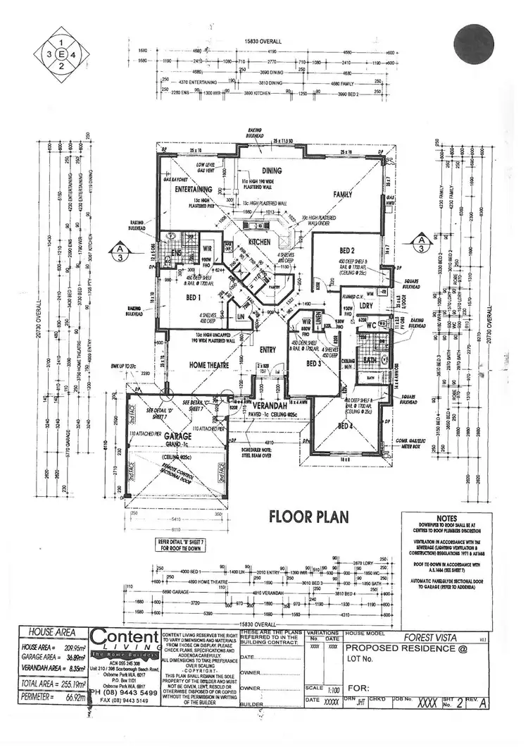 Floorplan of Homely house listing, 24 Martingale Drive, Dunsborough WA 6281
