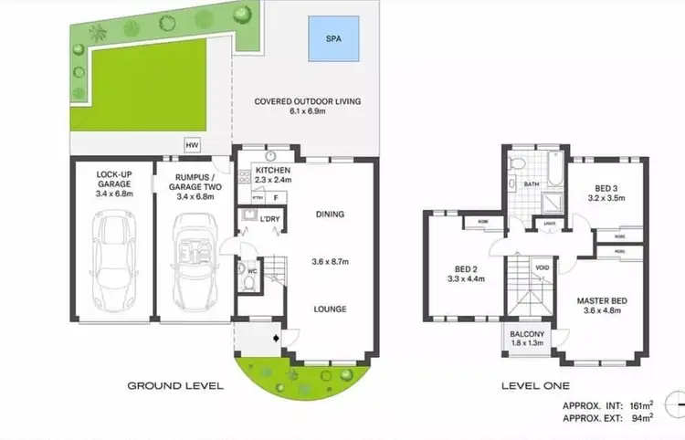 Floorplan of Homely townhouse listing, 4/39 Collaery Road, Russell Vale NSW 2517