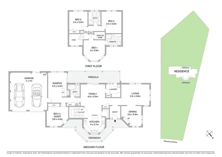 Floorplan of Homely house listing, 29 Dewhurst Drive, Mudgee NSW 2850